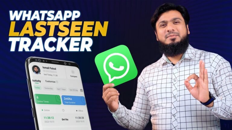Best Online Tracker for Whatsapp – Whatsapp Last Seen Tracker