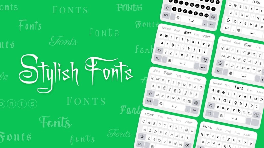 The New Stylish Fonts Keyboard - Garage Of Tech