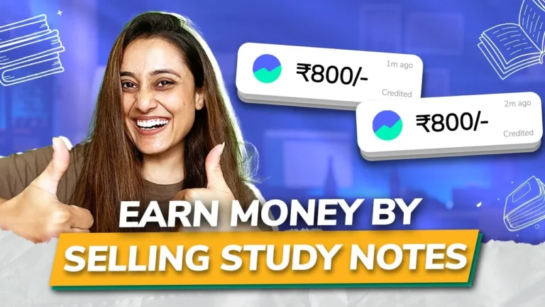 How to Earn Money By Selling Your Notes