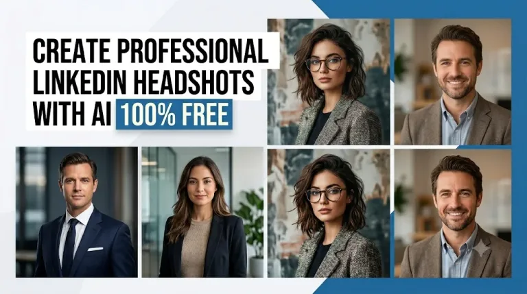 Create Professional LinkedIn Headshots With AI for Free